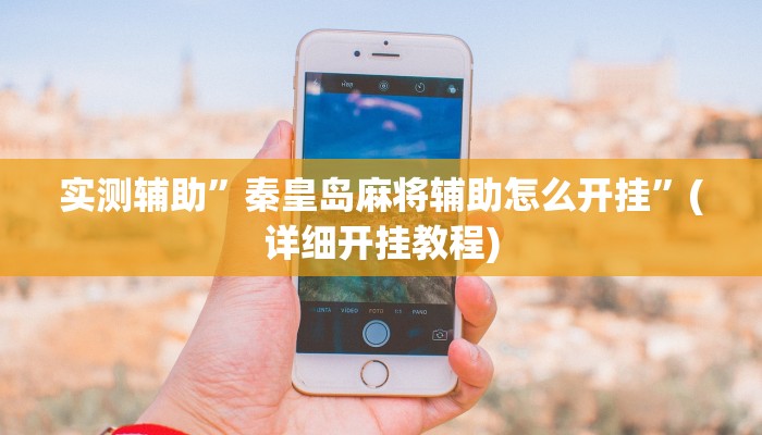 实测辅助”秦皇岛麻将辅助怎么开挂”(详细开挂教程)