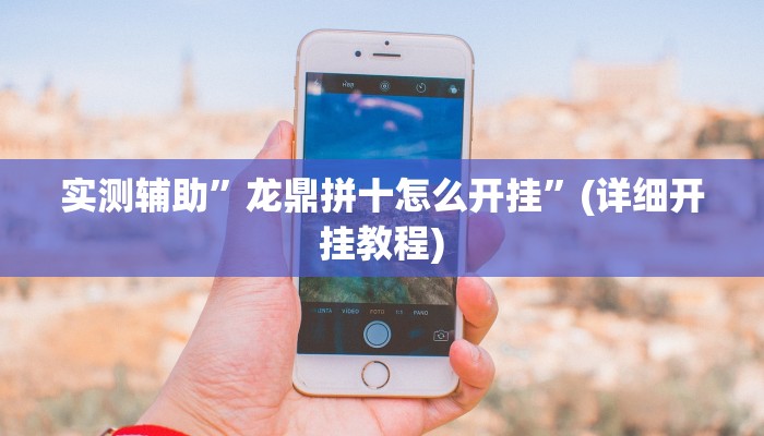实测辅助”龙鼎拼十怎么开挂”(详细开挂教程)