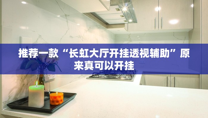 推荐一款“长虹大厅开挂透视辅助”原来真可以开挂