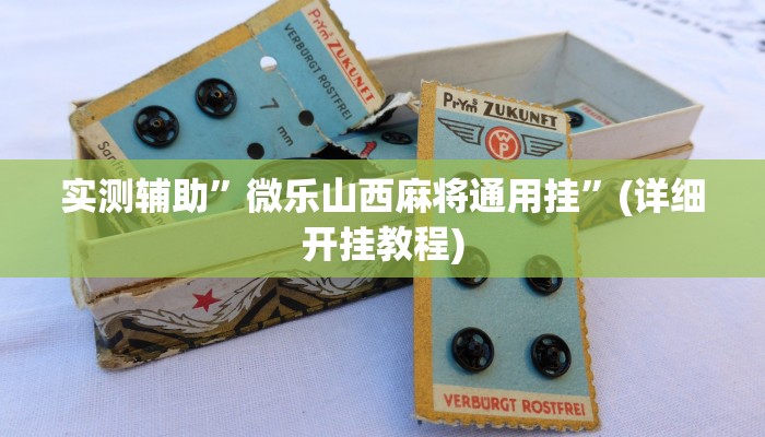 实测辅助”微乐山西麻将通用挂”(详细开挂教程)