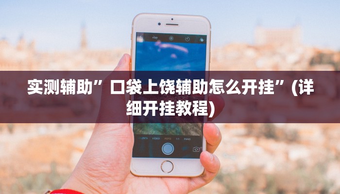 实测辅助”口袋上饶辅助怎么开挂”(详细开挂教程)