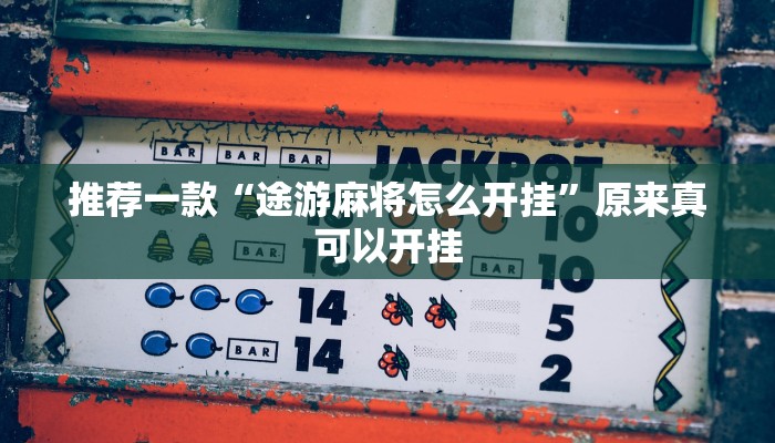 推荐一款“途游麻将怎么开挂”原来真可以开挂