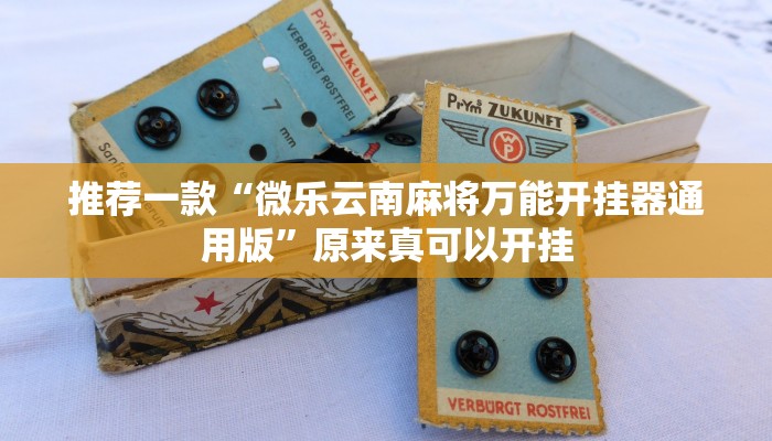 推荐一款“微乐云南麻将万能开挂器通用版”原来真可以开挂