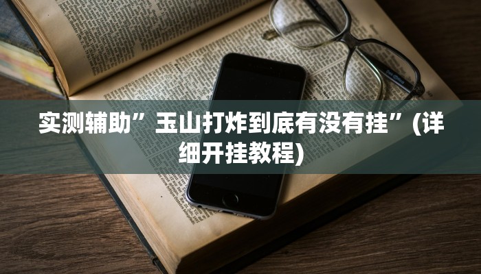 实测辅助”玉山打炸到底有没有挂”(详细开挂教程)