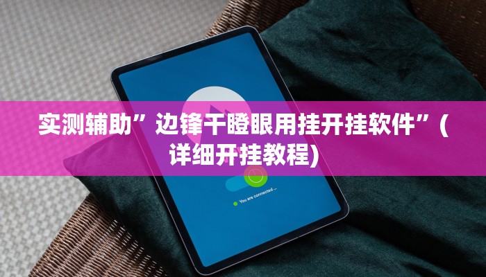 实测辅助”边锋干瞪眼用挂开挂软件”(详细开挂教程)