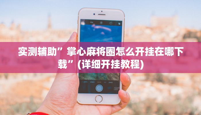 教程辅助!“胜奕填大坑透视软件”其实确实有挂