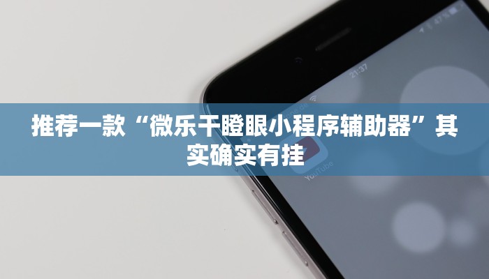 推荐一款“微乐干瞪眼小程序辅助器”其实确实有挂