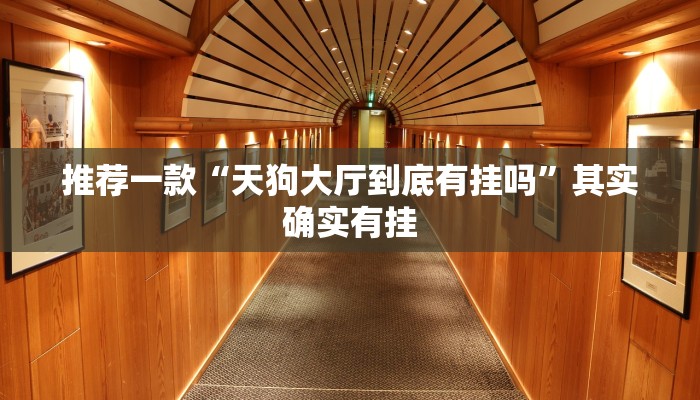 推荐一款“天狗大厅到底有挂吗”其实确实有挂
