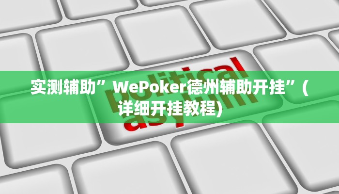 实测辅助”陕麻圈助赢神器”(详细开挂教程)