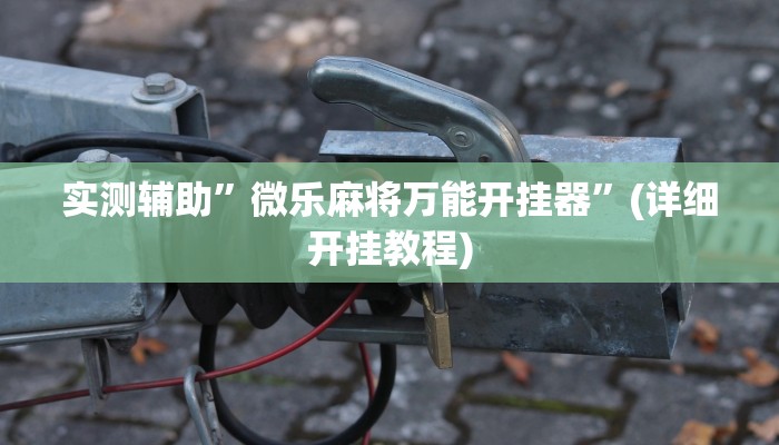 实测辅助”翻三皮麻将开挂神器软件下载”(详细开挂教程)