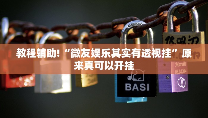 实测辅助”wepoker确实可以透视的”(详细开挂教程)