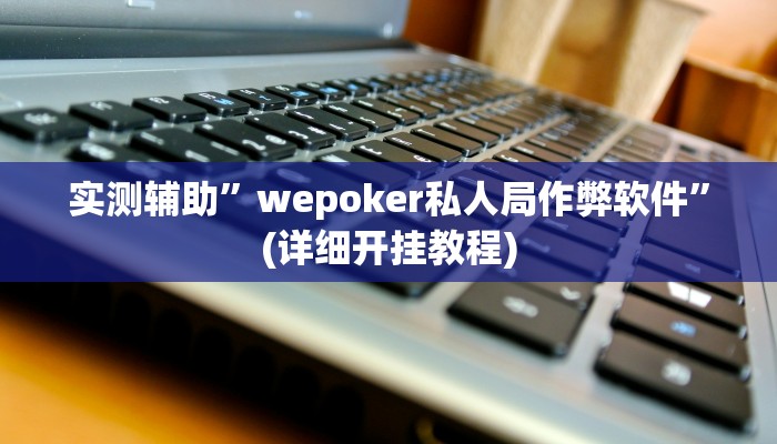 实测辅助”WePoker作弊辅助挂教程”(详细开挂教程)