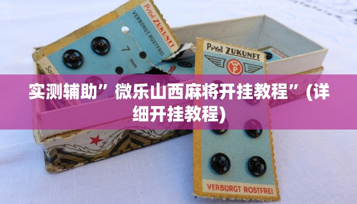 实测辅助”微乐山西麻将开挂教程”(详细开挂教程)