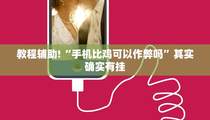 教程辅助!“手机比鸡可以作弊吗”其实确实有挂