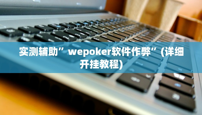实测辅助”wepoker软件作弊”(详细开挂教程)