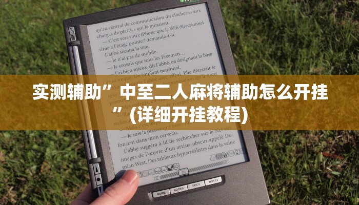 实测辅助”中至二人麻将辅助怎么开挂”(详细开挂教程)