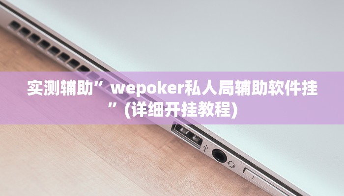 实测辅助”wepoker私人局辅助软件挂”(详细开挂教程)
