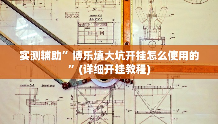 实测辅助”博乐填大坑开挂怎么使用的”(详细开挂教程)