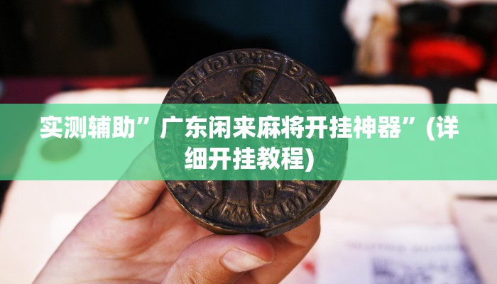 实测辅助”广东闲来麻将开挂神器”(详细开挂教程)