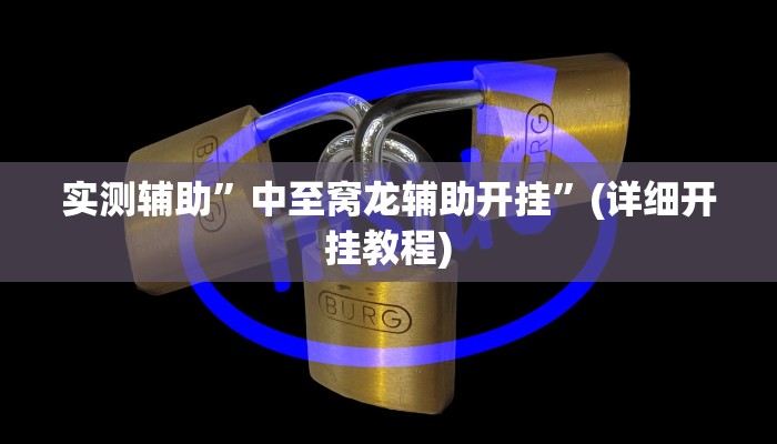 实测辅助”中至窝龙辅助开挂”(详细开挂教程)