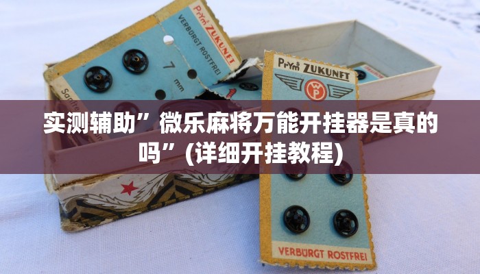 实测辅助”微乐麻将万能开挂器是真的吗”(详细开挂教程)
